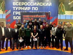 Борцы Нижегородской области на пьедестале 